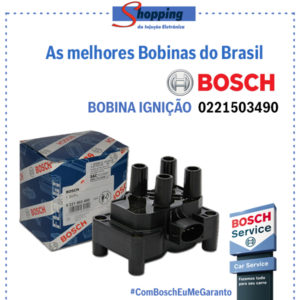 Bobina de Ignição Bosch FORD FIESTA 1.6 ECOSPORT 1.6 FOCUS KA