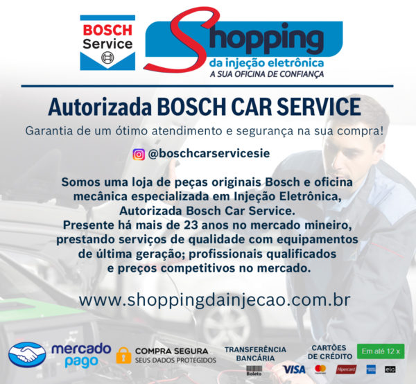 AUTORIZADA BOSCH CAR SERVICE SHPPING DA INJEÇÃO ELETRÔNICA BAIRRO CASTELO BELO HORIZONTE