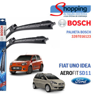 Palheta Fiat Uno Idea 2014 2015 2016 Bosch Aerofit SD11