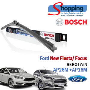 palheta Ford new fiesta focus bosch aerotwin plus ap26m ap16m