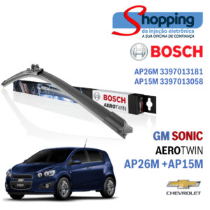 Palheta GM Sonic Hatch Sonic Sedan Aerotwin Plus Ap26m Ap15m