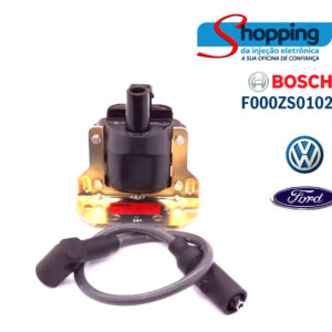 Bobina de ignição Bosch Gol 1.0/1.6/1.8/2.0 1995 até 1997 – motor AP – F000ZS0102 BOSCH ORIGINAL